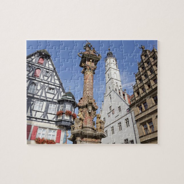 Rothenburg obder Tauber Pussel (Horisontell)