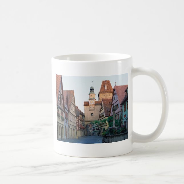 Rothenburg stad, Tyskland Kaffemugg (Höger)