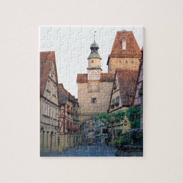 Rothenburg stad, Tyskland Pussel (Vertikal)