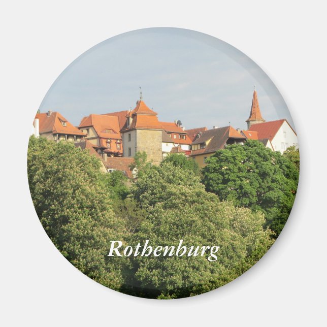 Rothenburg, Tyskland Magnet (Framsidan)