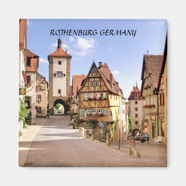ROTHENBURG TYSKLAND MAGNET (Framsidan)