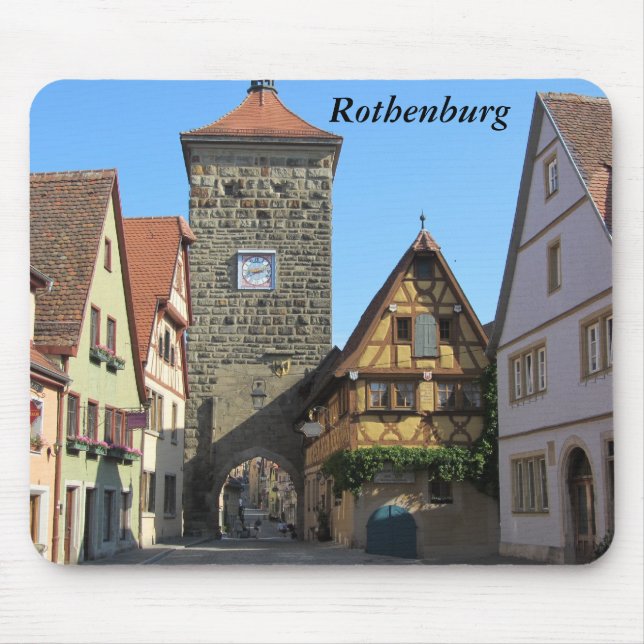 Rothenburg, Tyskland Musmatta (Framsidan)
