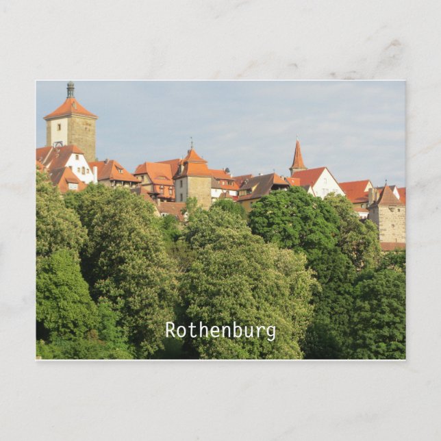 Rothenburg, Tyskland Vykort (Framsida)