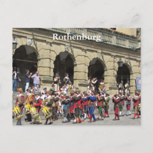 Rothenburg, Tyskland Vykort