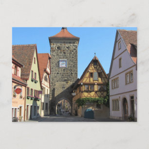 Rothenburg, Tyskland Vykort
