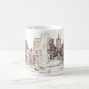Rothenburg Tysklandmugg Kaffemugg