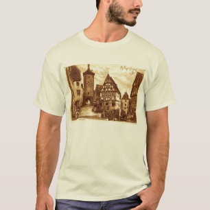 Rothenburg Tysklandvintage 1907 Tröja