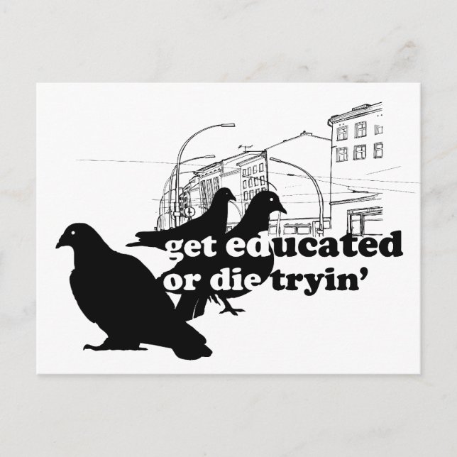 Rothenhagen "Get Educated" Vykort (Framsida)