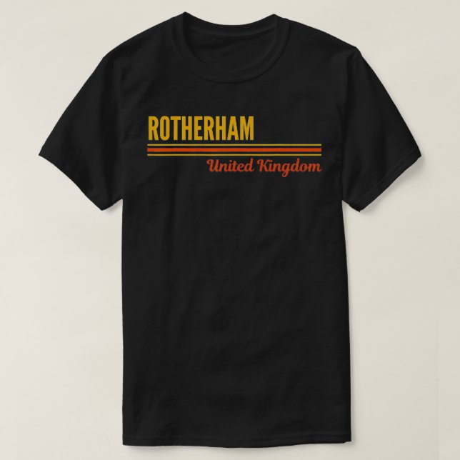 Rotherham United Kingdom  T Shirt (Design framsida)