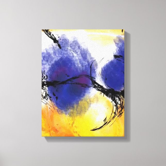 Rothko eller Pollock v8 av Okänd Canvastryck (Framsida)