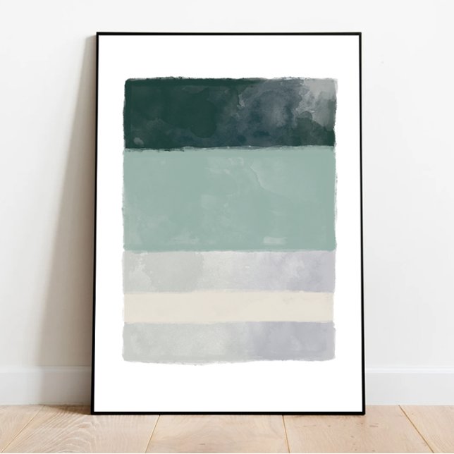 Rothko inspirerad till modern och lugnande konstve poster (Skapare uppladdad)