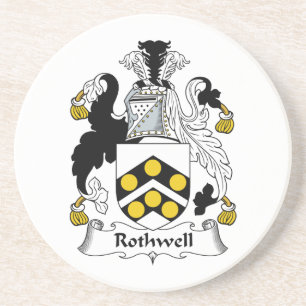 Rothwell familjvapensköld underlägg