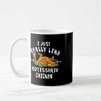 Rotisserie Chicken Kläder - Rolig Kyckel Älskare C Kaffemugg