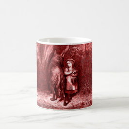 Rotkäppchen – Little Red Riding Hood – Grimm Kaffemugg