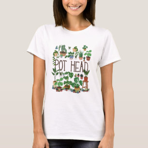 rotknöt växt t shirt