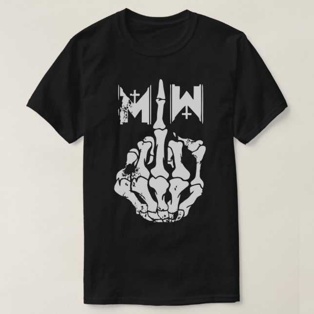 Rötlös i vit klassisk T-Shirt (Design framsida)
