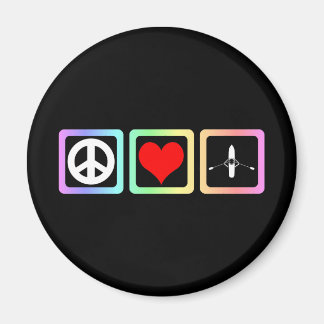 rotning av kärlek i fred magnet