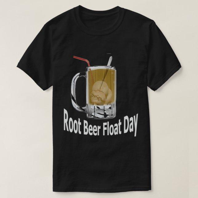 Rotöl Flyter dag T-skirt T Shirt (Design framsida)