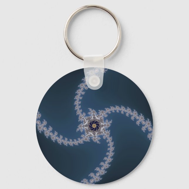 Rotor 222 - Fractal Keychain Nyckelring (Framsida)