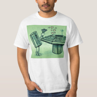 Rotoren & tröstar sittin i ett träd. t shirt