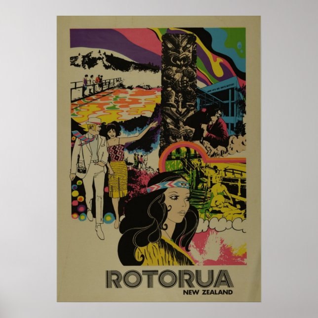 ROTORUA POSTER (Framsidan)