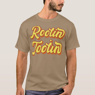 Rototin Tooting Retro Typography T Shirt