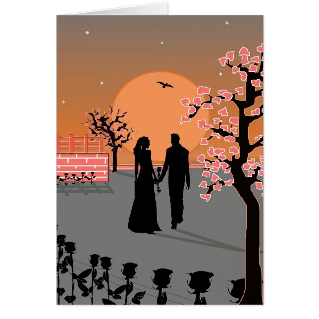 Roträdgården Hälsningskort (Framsidan)