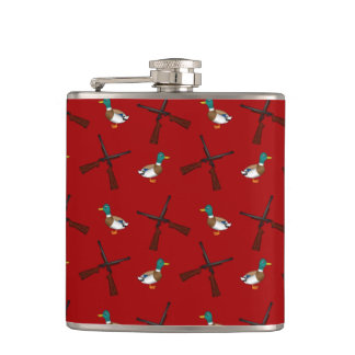 rött ankajaktmönster fickplunta