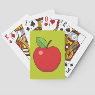 Rött äpple casinokort