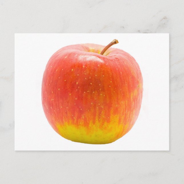 Rött äpple vykort (Framsida)