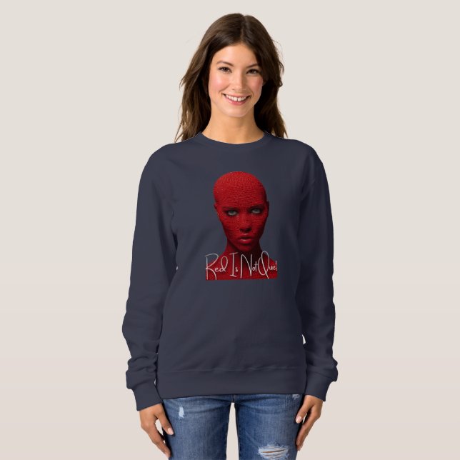 Rött Är Inte Tyst T Shirt (Hel framsida)