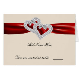 Rött bandplatskort för anpassningsbar OBS kort