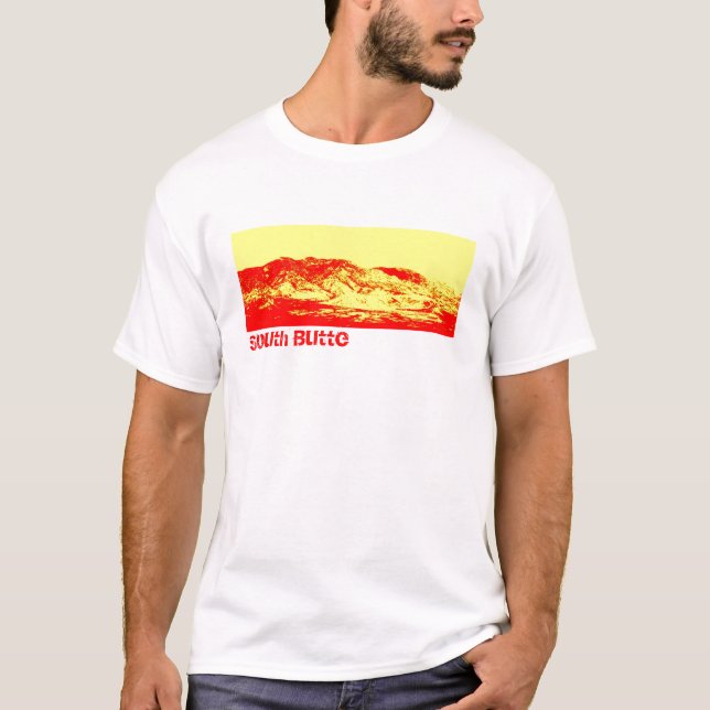 Rött berg T för södra Butte Shirt (Framsida)