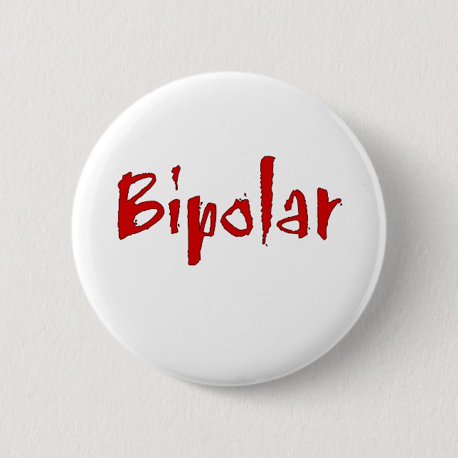 Rött bipolärt knapp (Framsida)