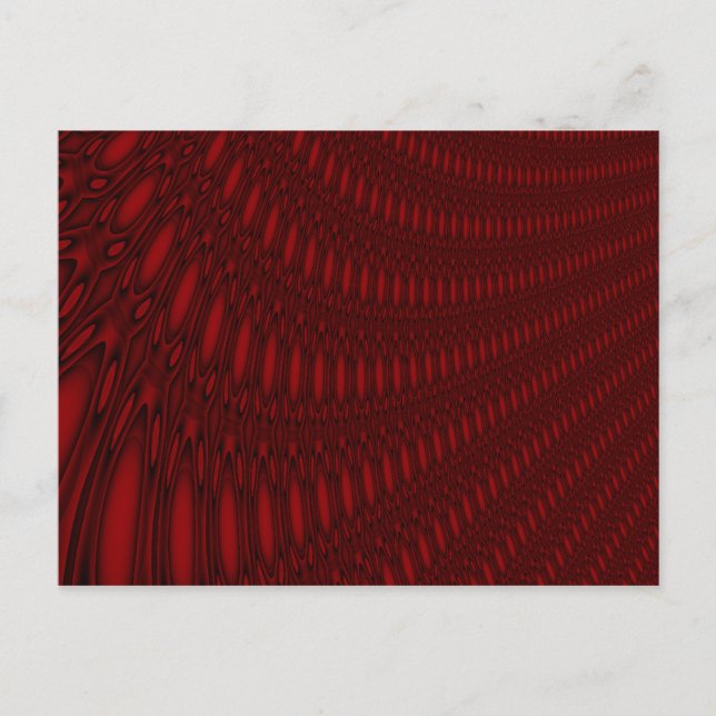 Rött bläckfiskfångare - vykort (Framsida)