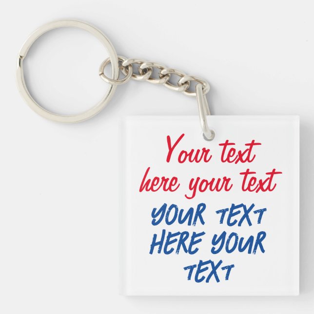 Rött blått kalligrafi Din text här ersätter Slogan (Framsidan)