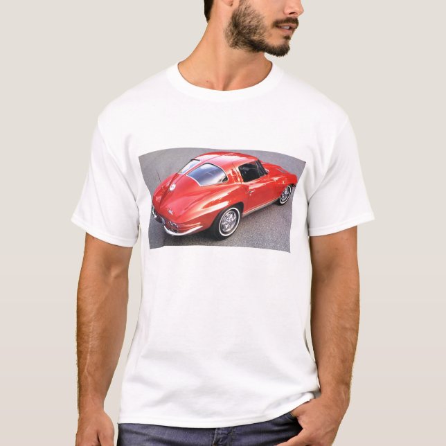 Rött delfönster - korvette Classic T-shirt (Framsida)