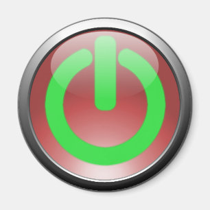 Rött driva knäppas magneten magnet