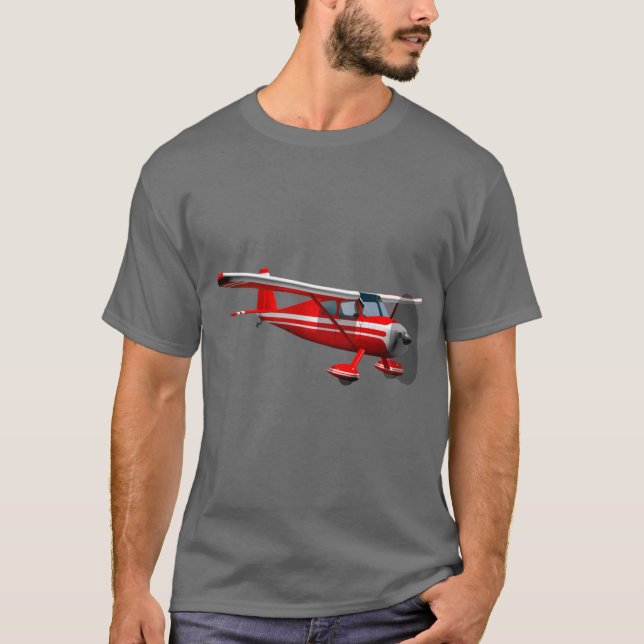 Rött flygplan tröja (Framsida)