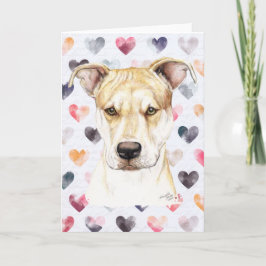 Rött för DogArt för näsgroptjur kort hälsning