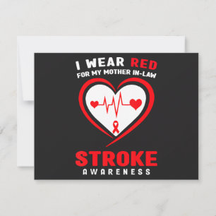 Rött för min svärmor stroke  inbjudningar