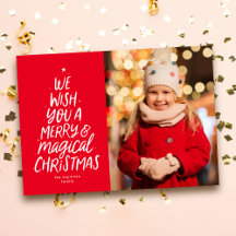 Rött foto från Merry och Magic Julgran