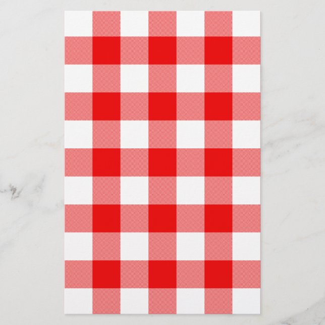 Rött Gingham (Framsida)