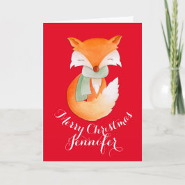 Rött gratulationskort för späd späck helgkort