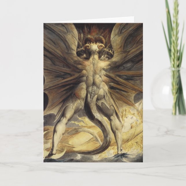 Rött gratulationskort kort (Framsida)