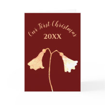 Rött Guld romerskt julkort