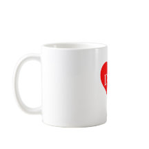 Rött hjärta fars dag-gåva