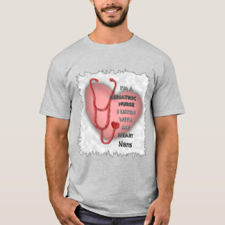 Rött hjärta Gerimic Nurse T Shirt