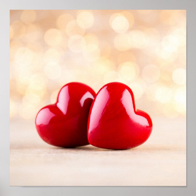 Rött hjärta. poster (Framsidan)