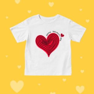 Rött hjärta t shirt